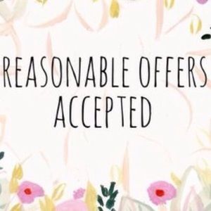 Accepting all offers!!